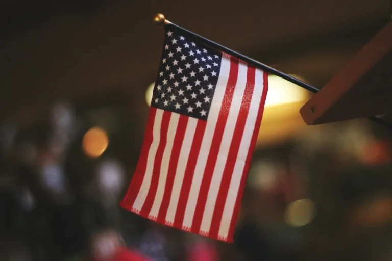 US flag representing business formation and How to Register an LLC in the USA