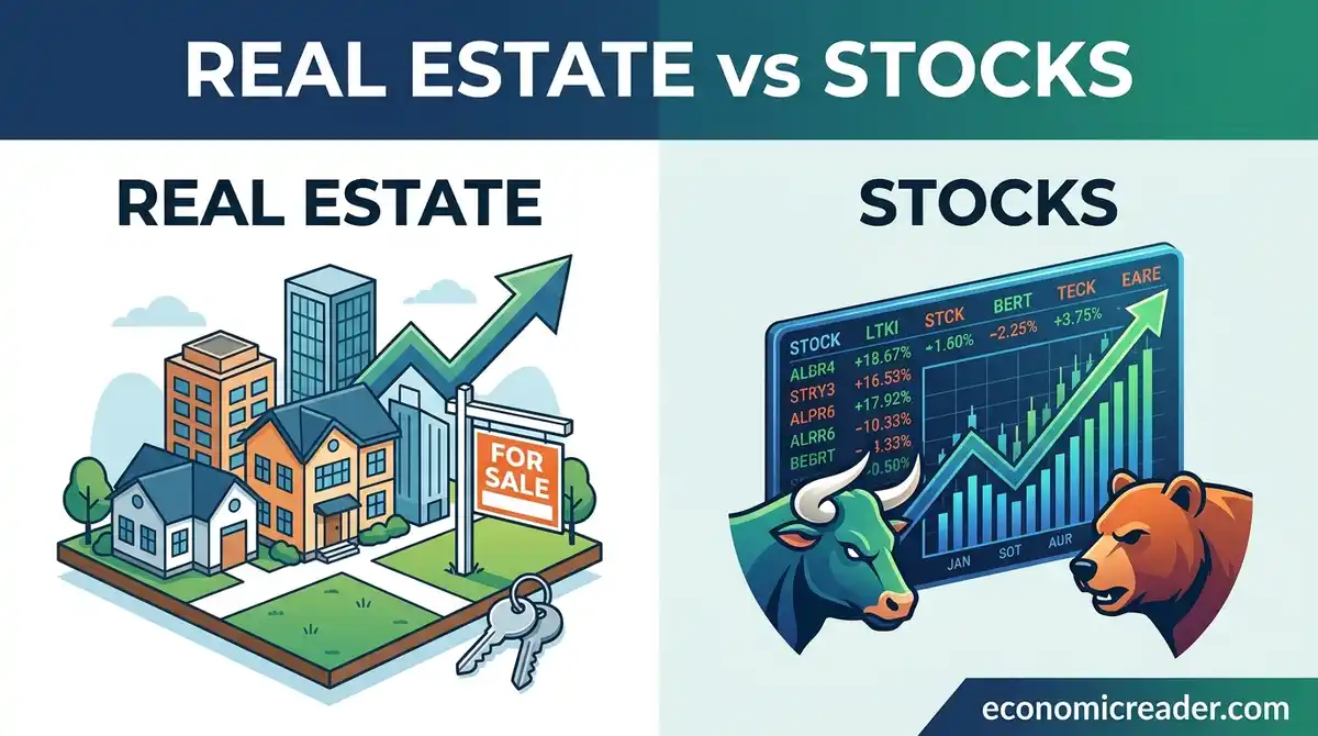 Real Estate vs Stocks Which Is Better 2026