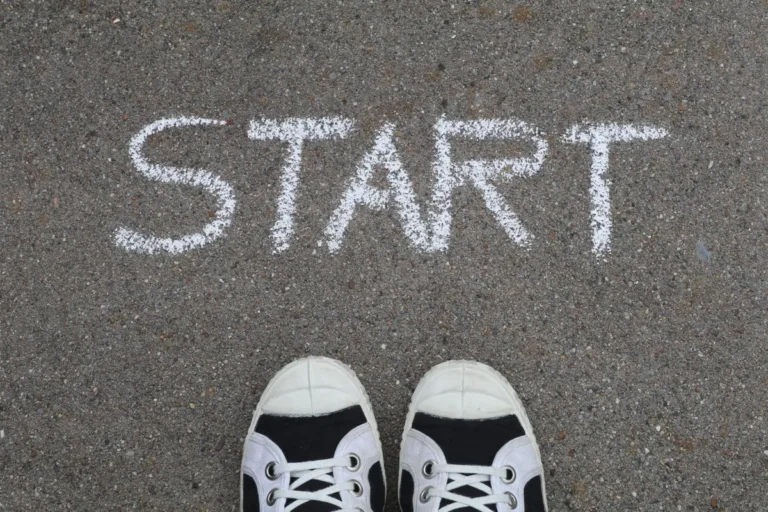 A pair of shoes on display representing step-by-step guidance for How to Start a Business