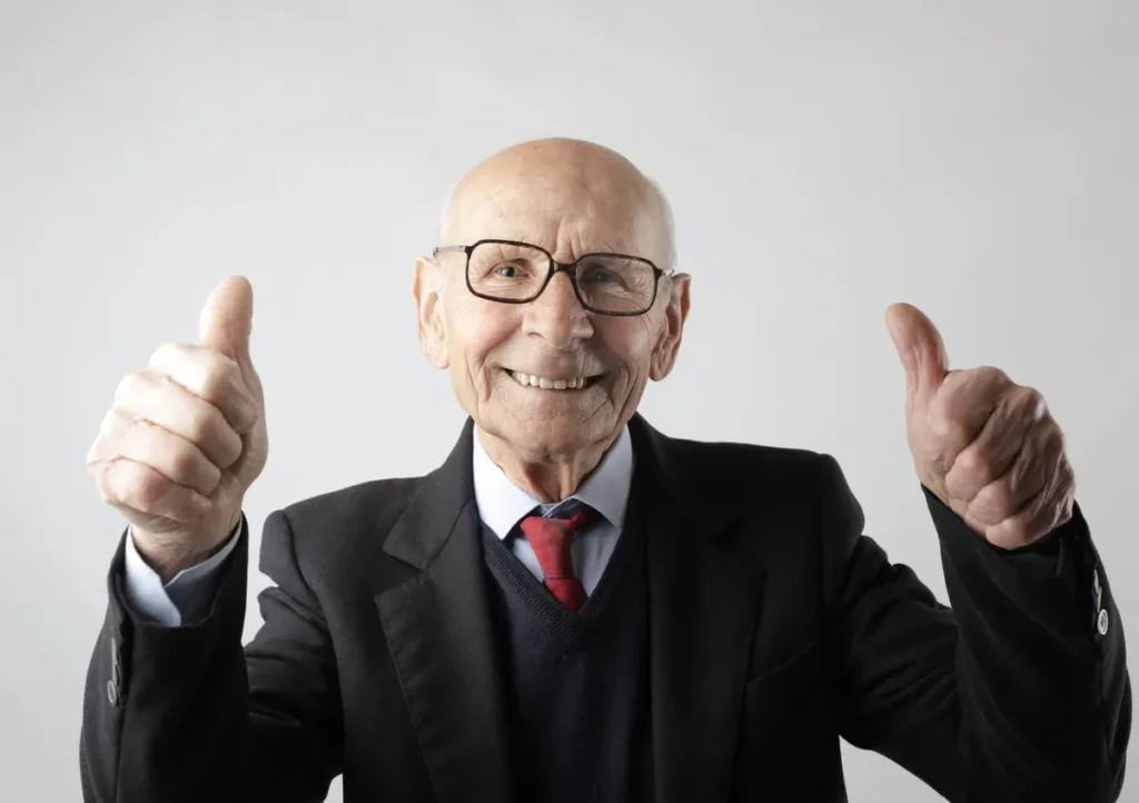 Happy senior man celebrating financial security — What Is a Retirement Account