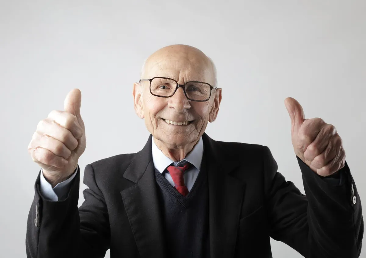 Happy senior man celebrating financial security — What Is a Retirement Account