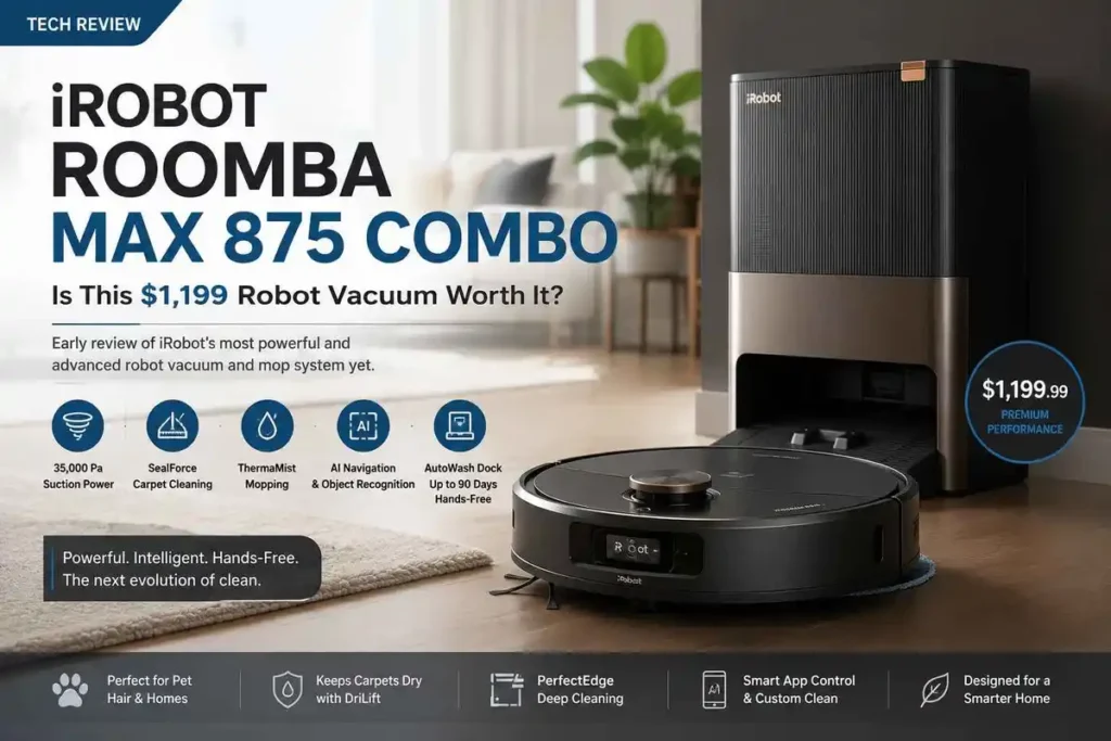 iRobot Roomba Max 875 Combo review feature image
