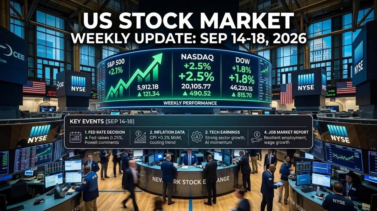 US Stock Market Weekly Update: September 14-18, 2026