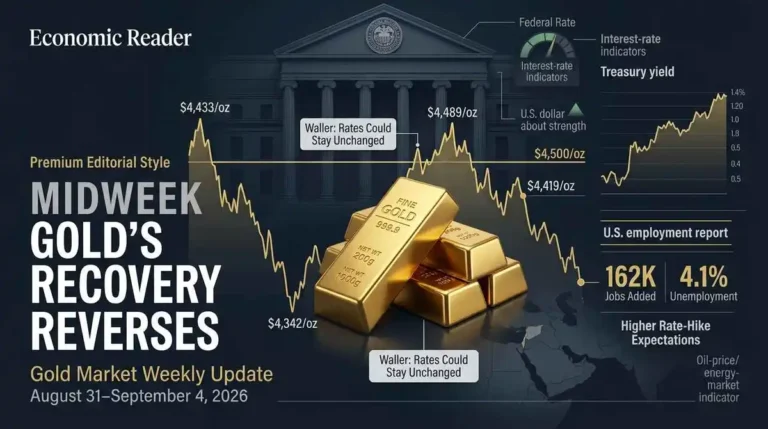 Gold Market Weekly Update August 31 September 4 2026 feature image