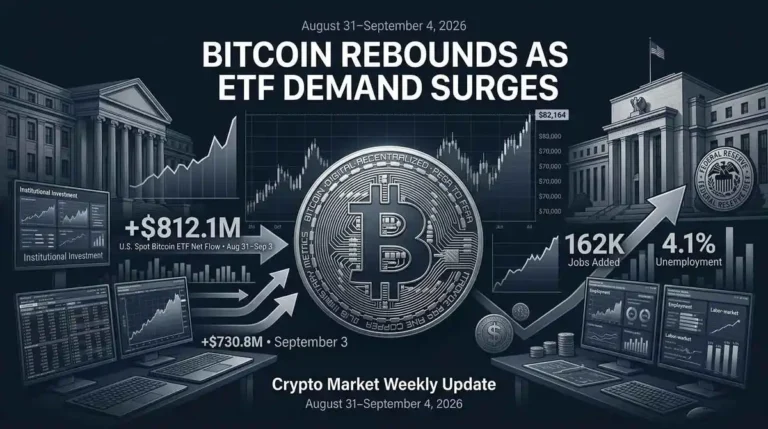 Crypto Market Weekly Update August 31 September 4 2026