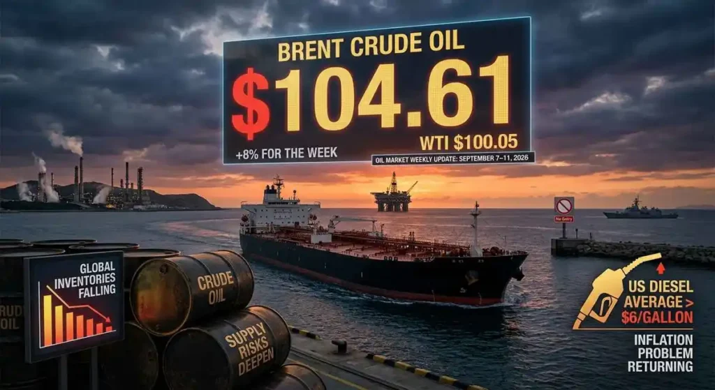 Oil Market Weekly Update September 7-11 2026 feature image.