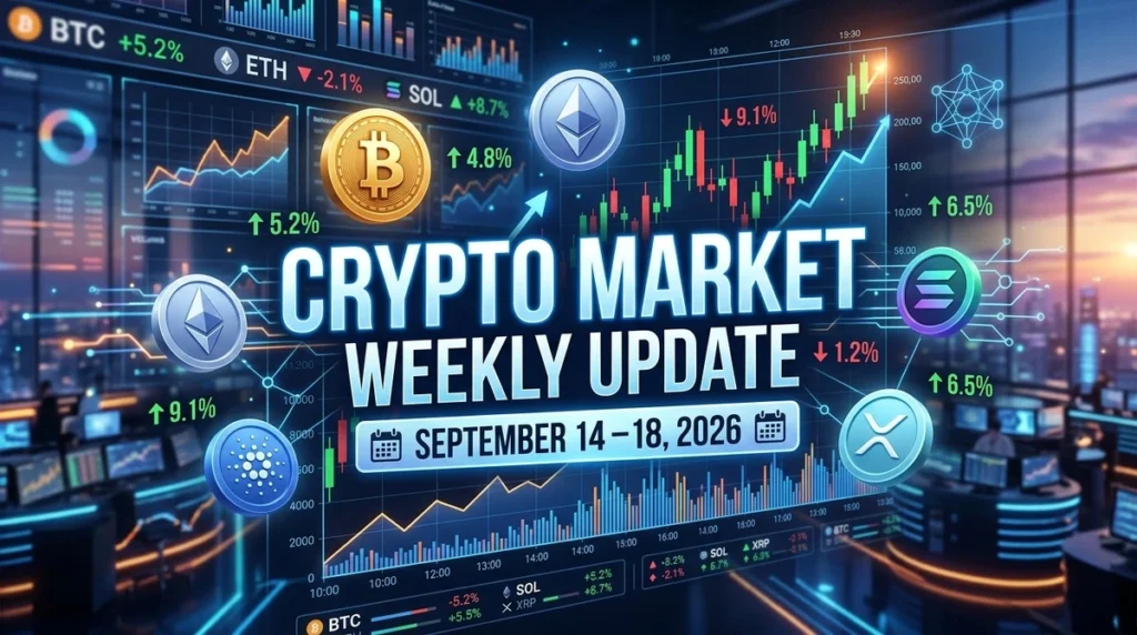 Crypto Market Weekly Update : September 14-18, 2026