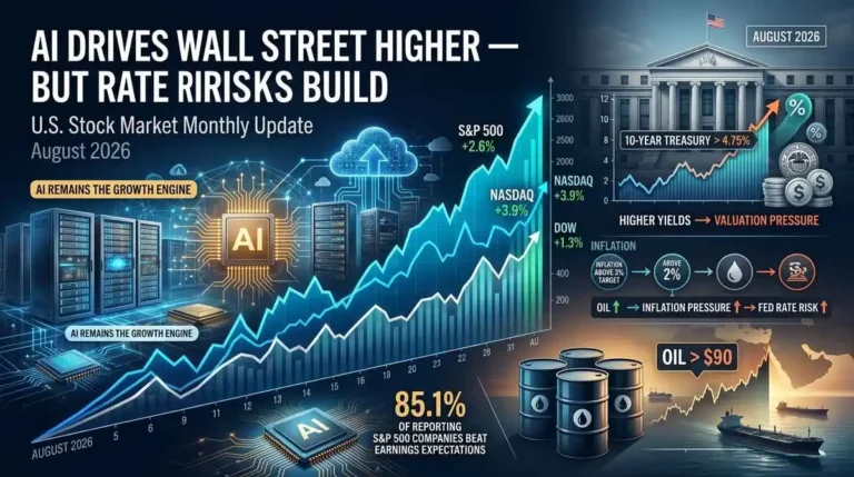 U.S. Stock Market Monthly Update August 2026 feature image