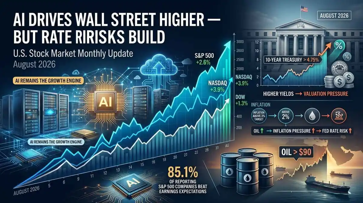 U.S. Stock Market Monthly Update August 2026 feature image