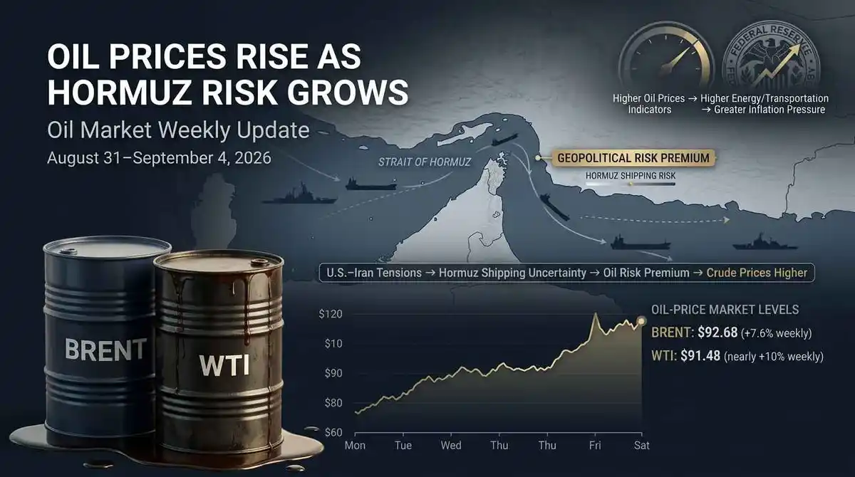 Oil Market Weekly Update August 31 September 4 2026