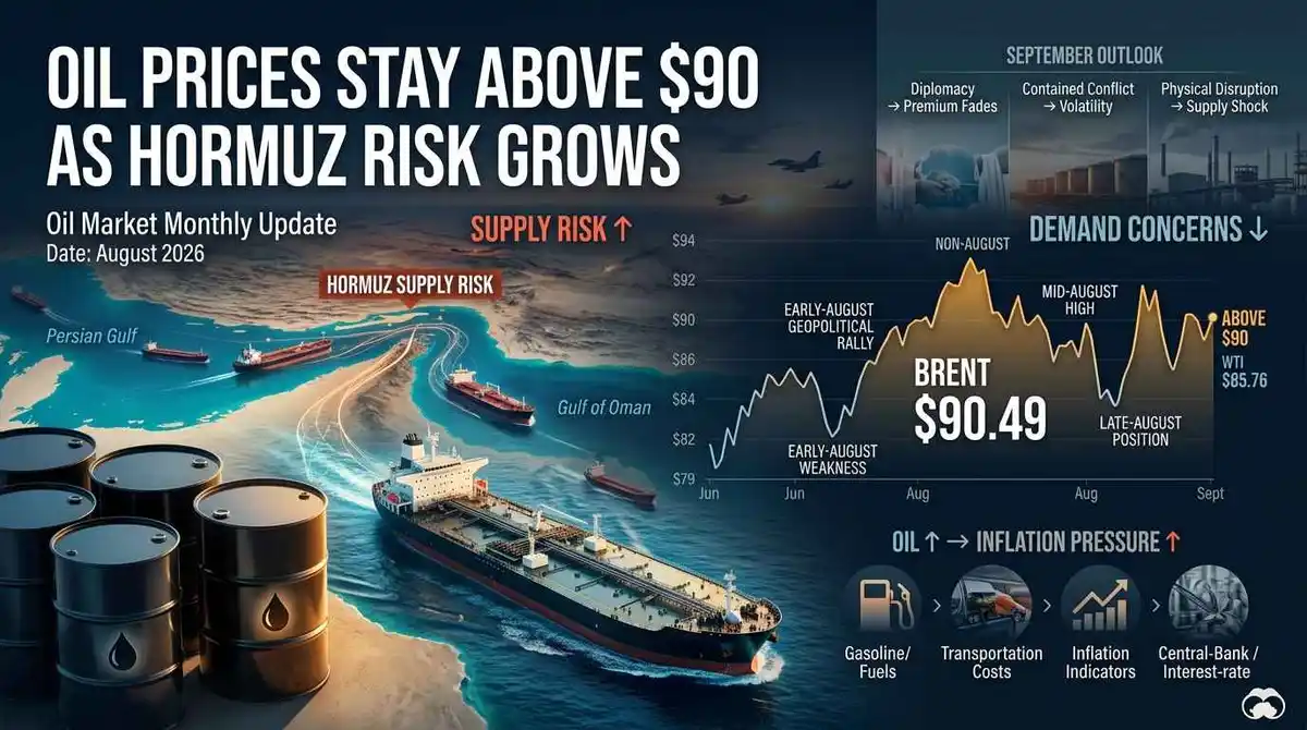Oil Market Monthly Update August 2026 feature image.