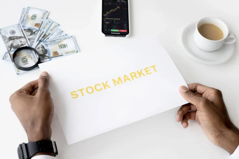 Close up of a financial document used by how investors analyze stocks and company growth