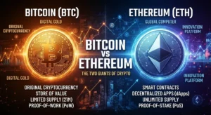 Bitcoin vs Ethereum: What Is the Difference?