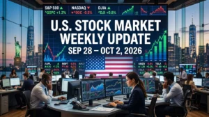U.S. Stock Market Weekly Update: September 28-October 2, 2026 feature image.