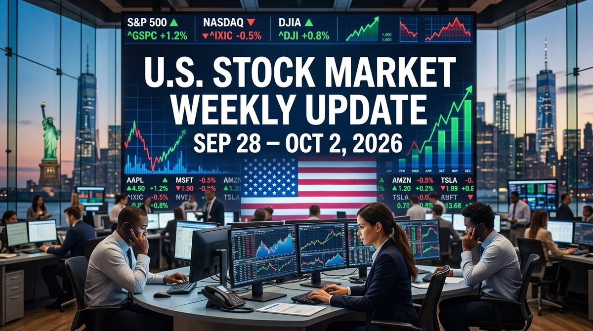 U.S. Stock Market Weekly Update: September 28-October 2, 2026 feature image.